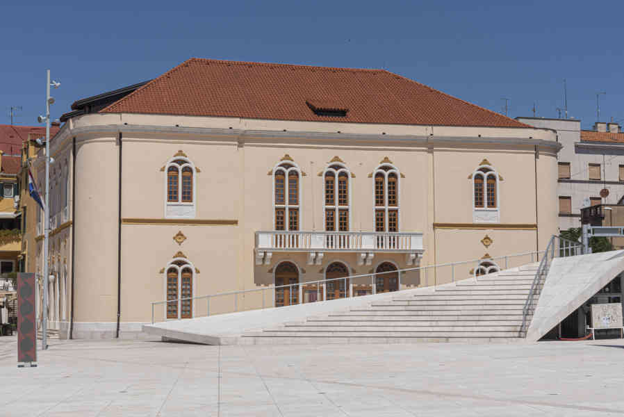 Croacia - Sibenik 13 - Teatro nacional de Sibenik